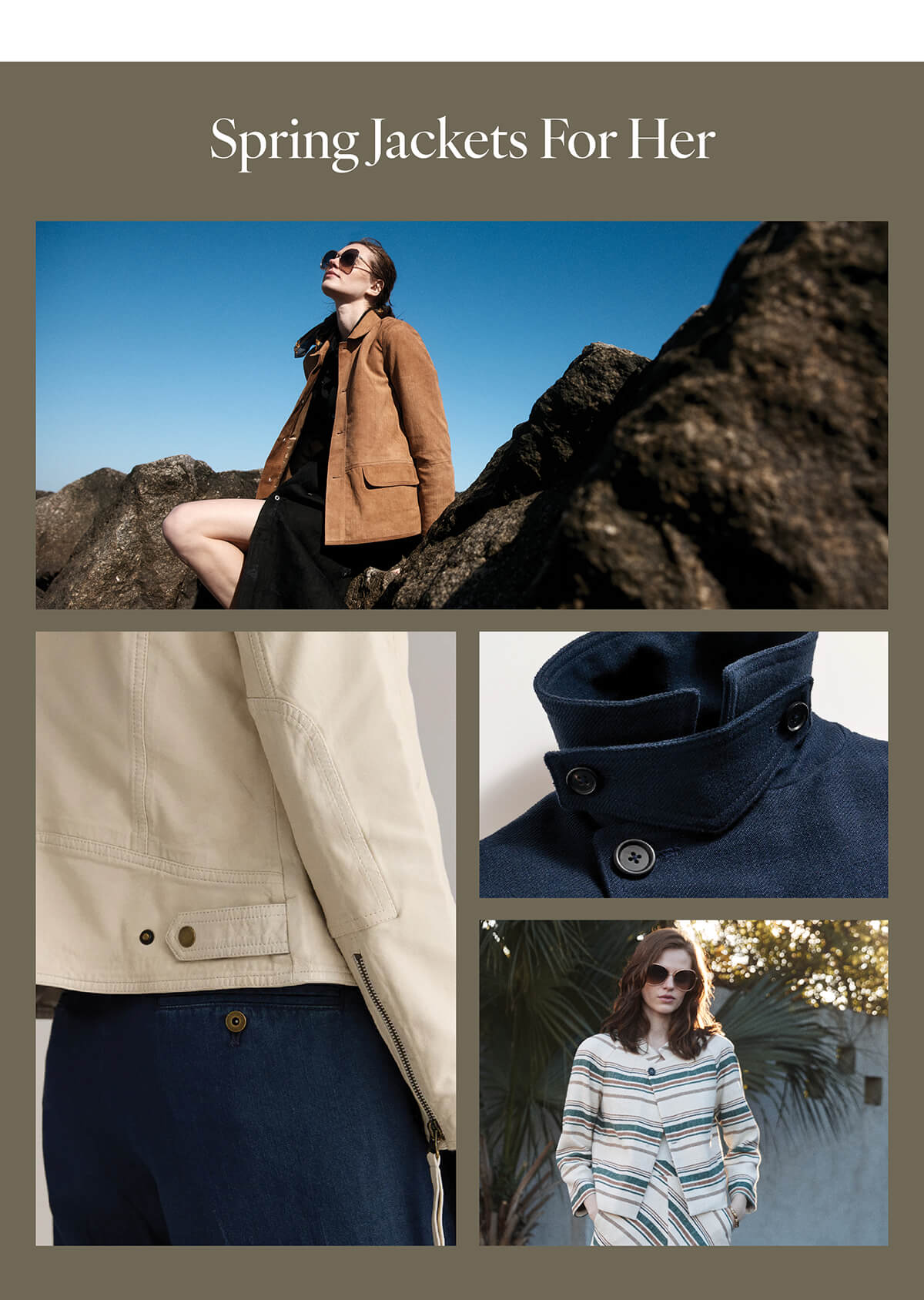 Spring Jackets for Her