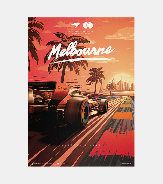 Melbourne Automobilist Poster