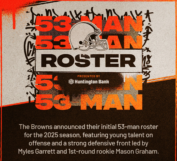Browns' 53-Man Roster