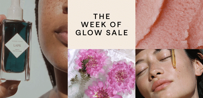 THE WEEK OF GLOW SALE: 25% OFF 
