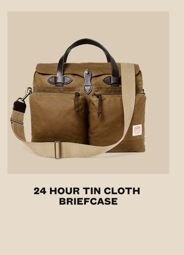 24 Hour Tin Cloth Briefcase