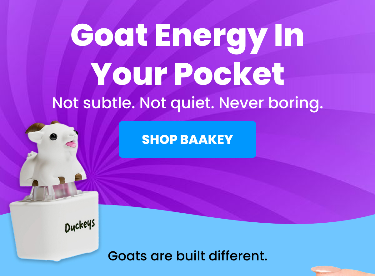 Goat Energy In Your Pocket