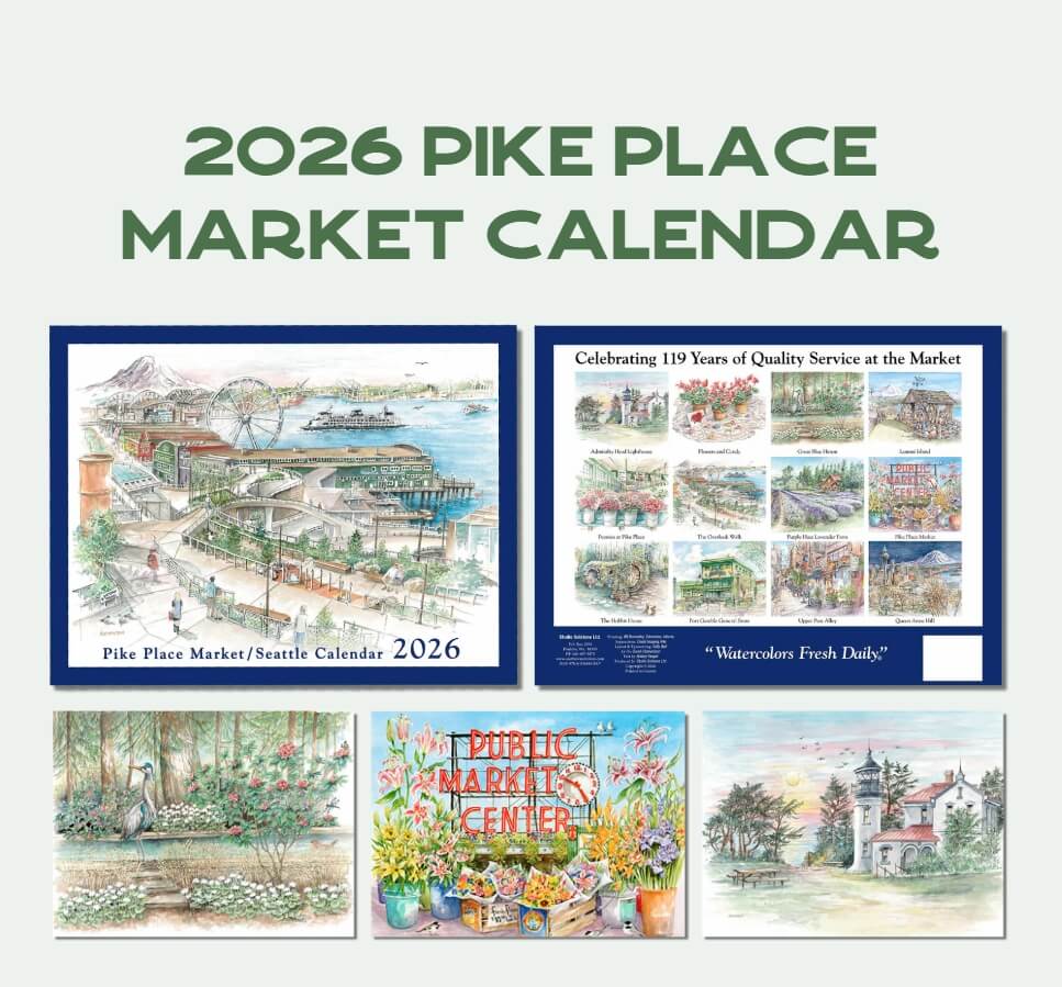 2026 Pike Place Market Calendar