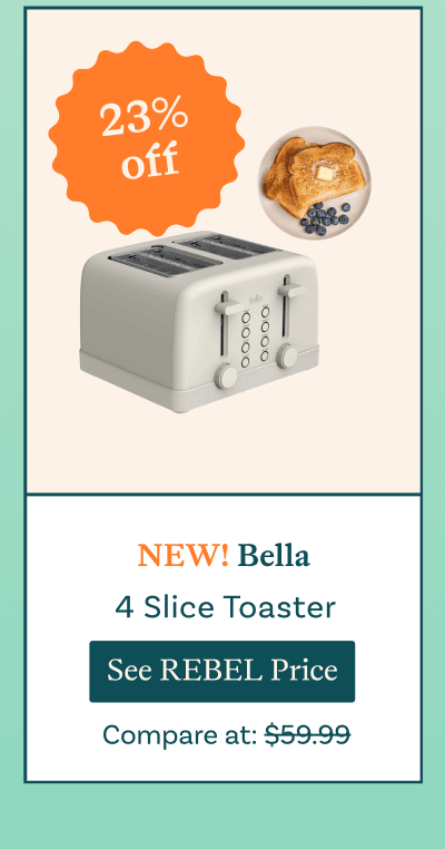 23% off Bella
