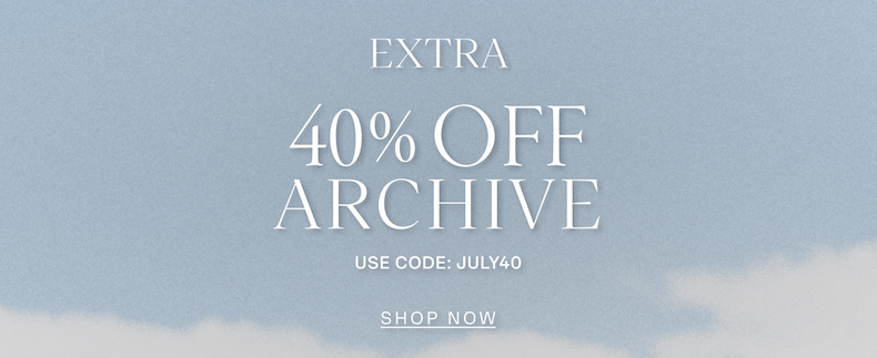 Extra 40% Off Archive