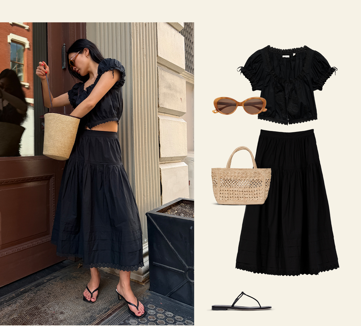 Shop The Sebastiane Skirt at DÔEN