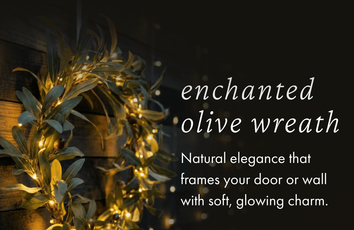 Enchanted Olive Wreath