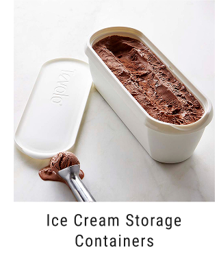 Ice Cream Storage Containers