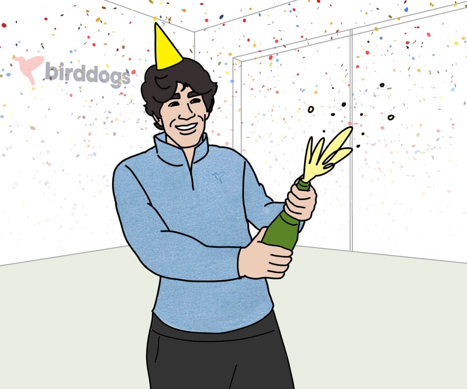 Poppin' bottles!