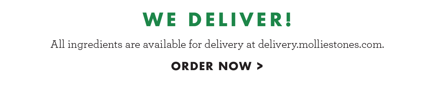 We deliver! order now!