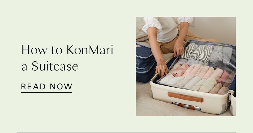 How to KonMari a Suitcase 