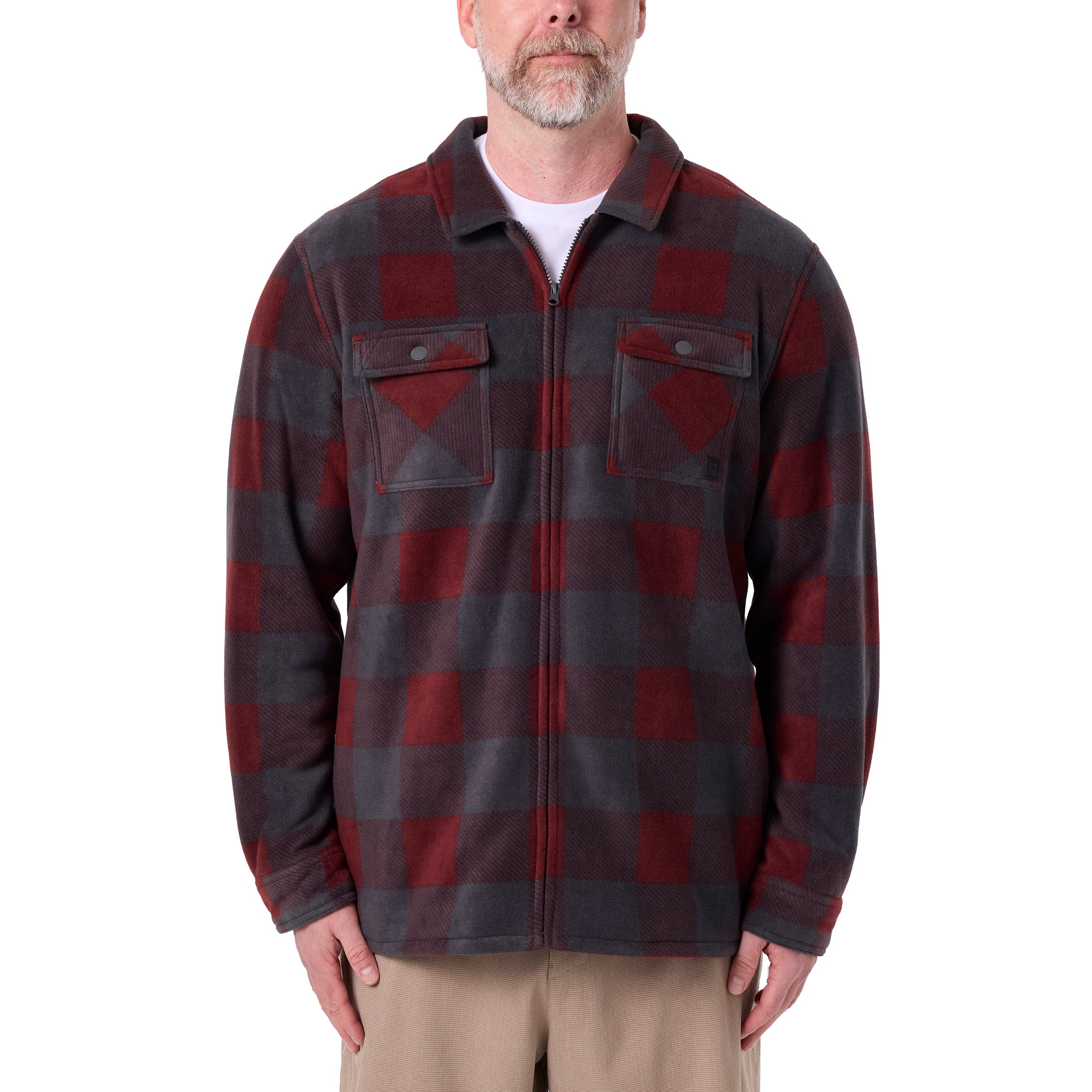 Voyager Men's Full Zip Shirt Jacket