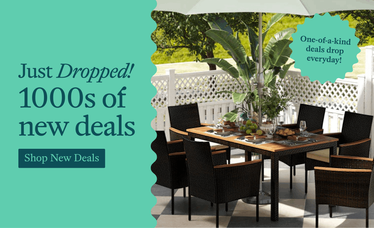Just Dropped! 1000s of new deals