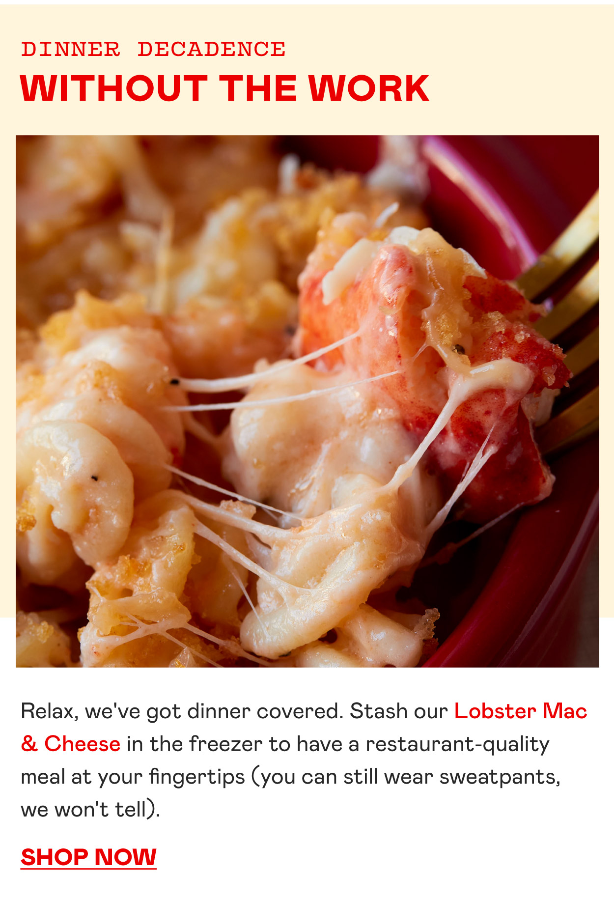 Lobster Mac and Cheese