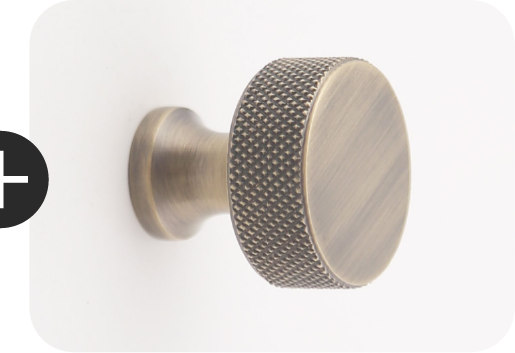 Image of Emilia Solid Brass Cabinet Knob