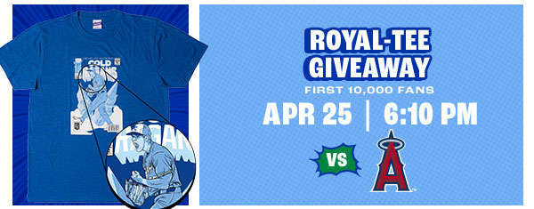Royal-Tee Giveaway - April 25 - Get Tickets