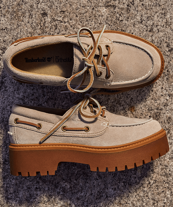 Women's Stone Street Platform  Boat Shoe