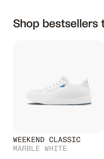 Weekend Sneaker Marble White