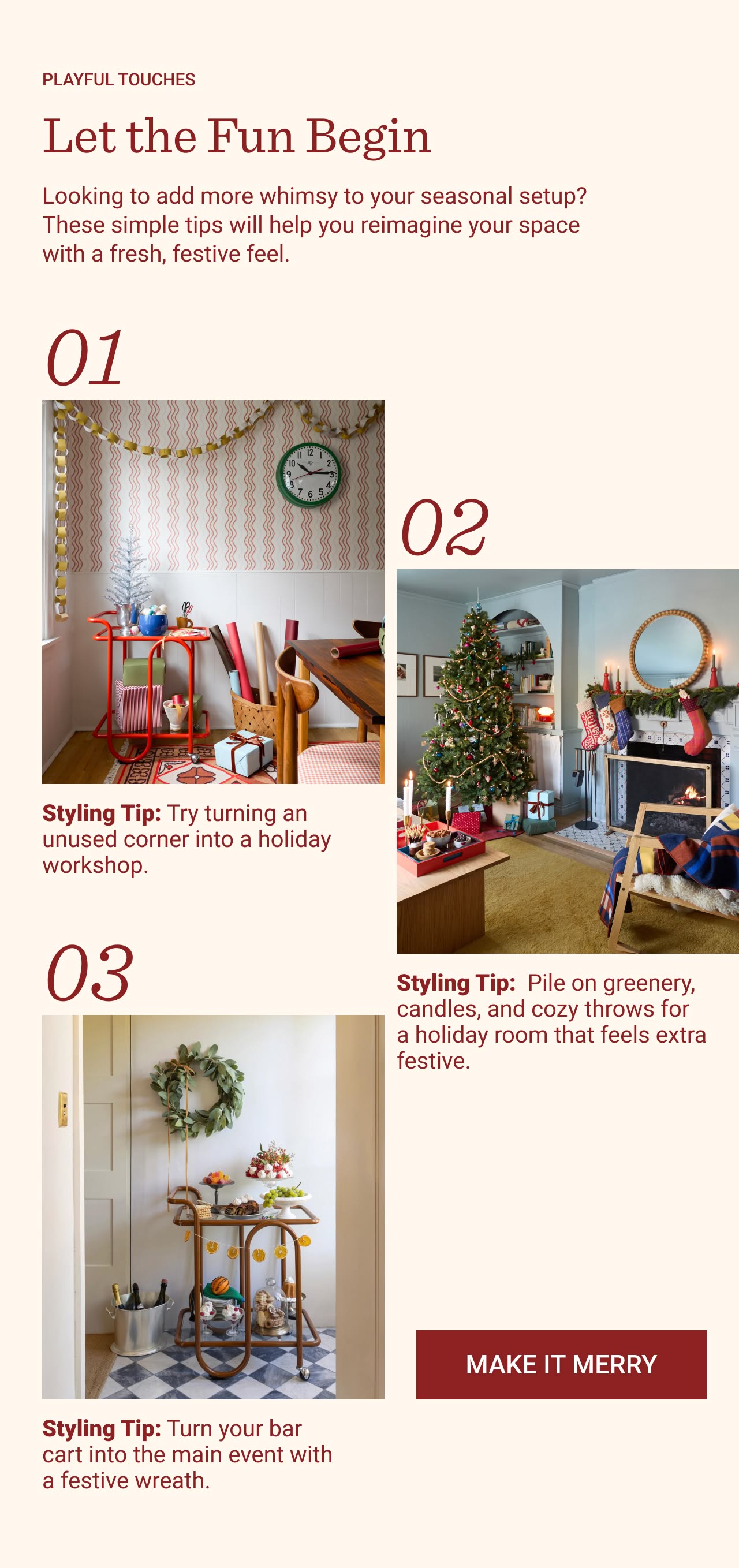 Playful Touches