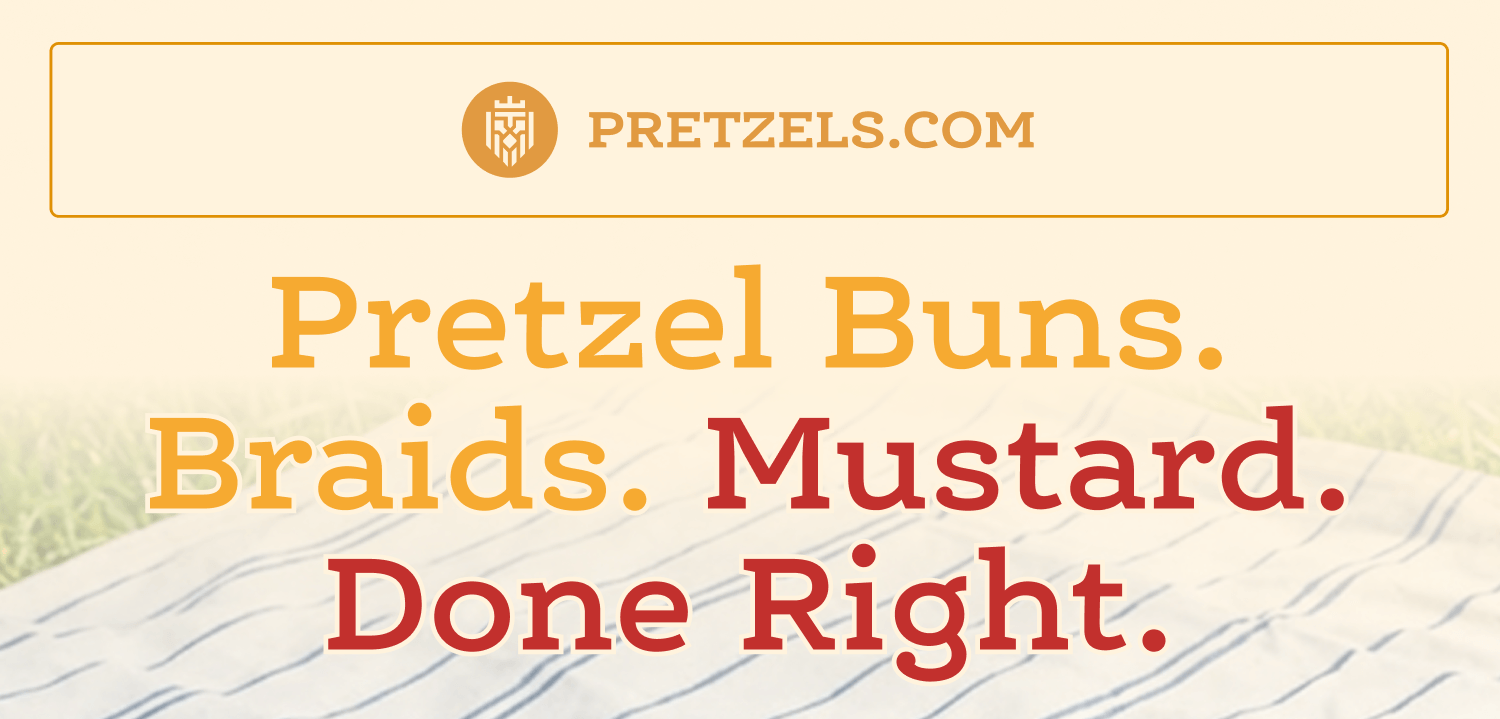 Pretzel buns