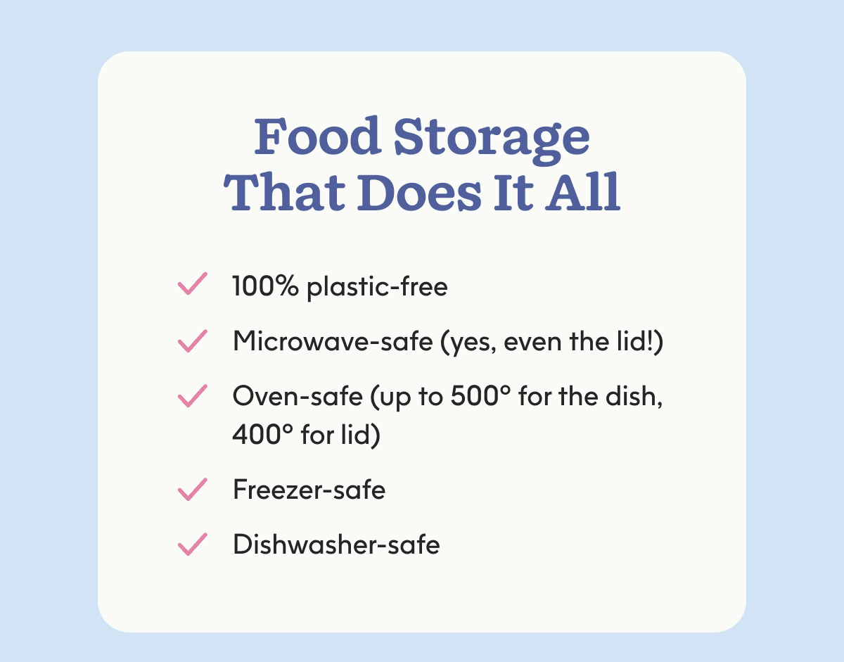 Food Storage That Does It All