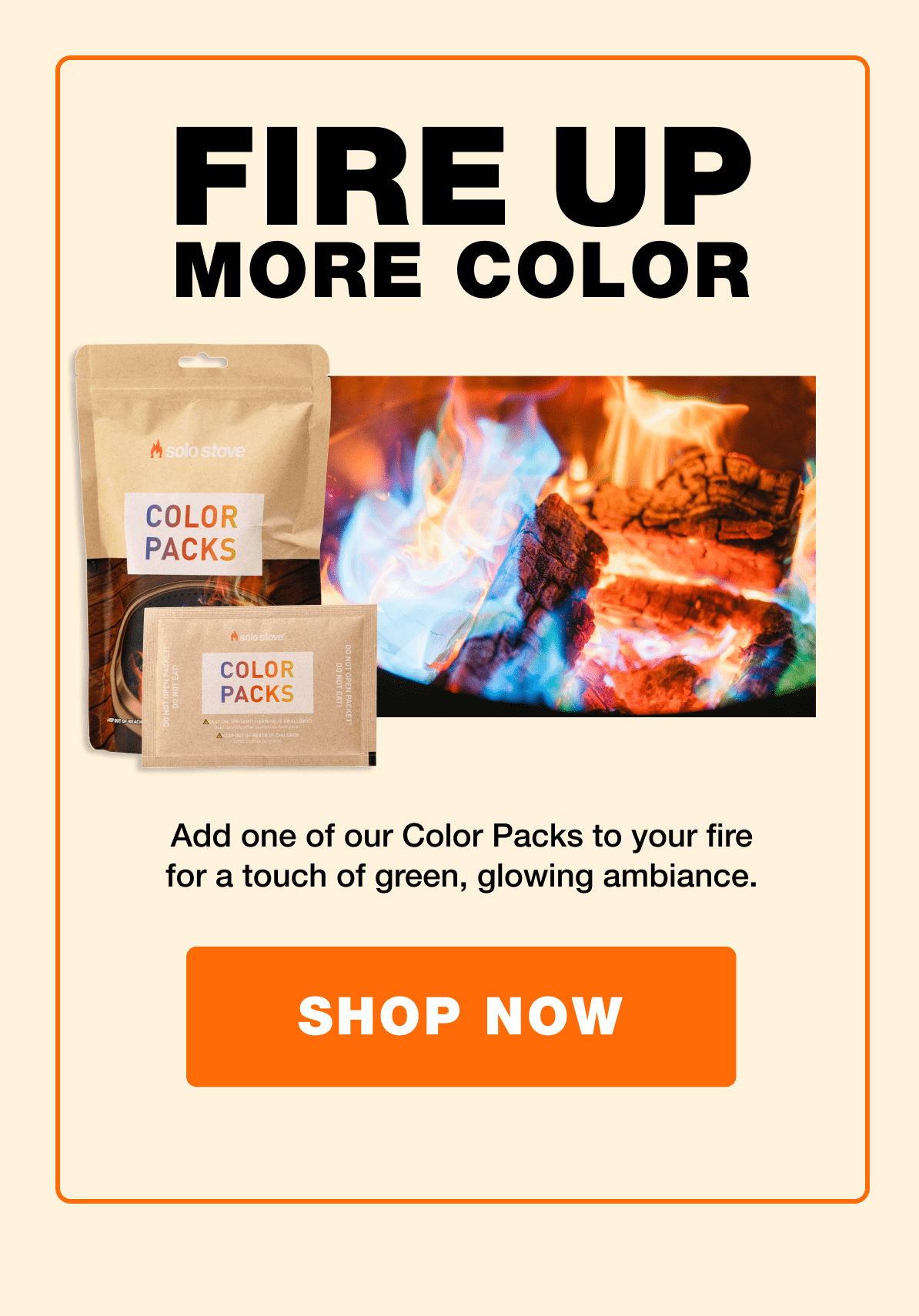 Fire Up More Color with Color Packs