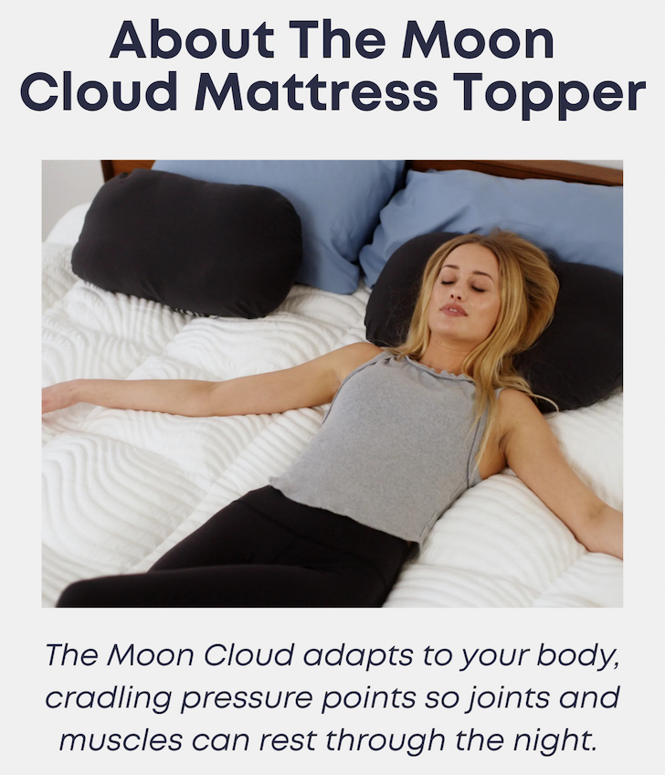 Moon Cloud Mattress Topper