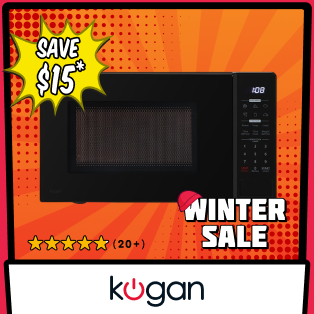 Kogan 20L Microwave (Black) Product Image