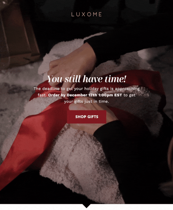 You still have time to get free shipping | SHOP GIFTS