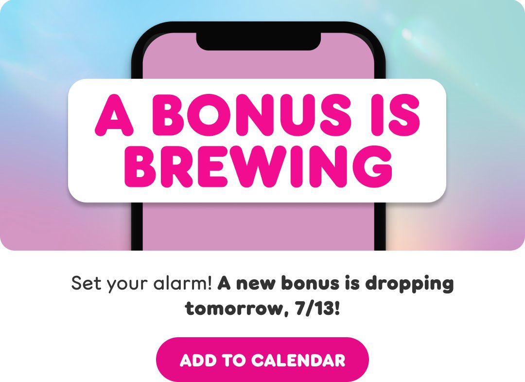 A Bonus is Brewing
