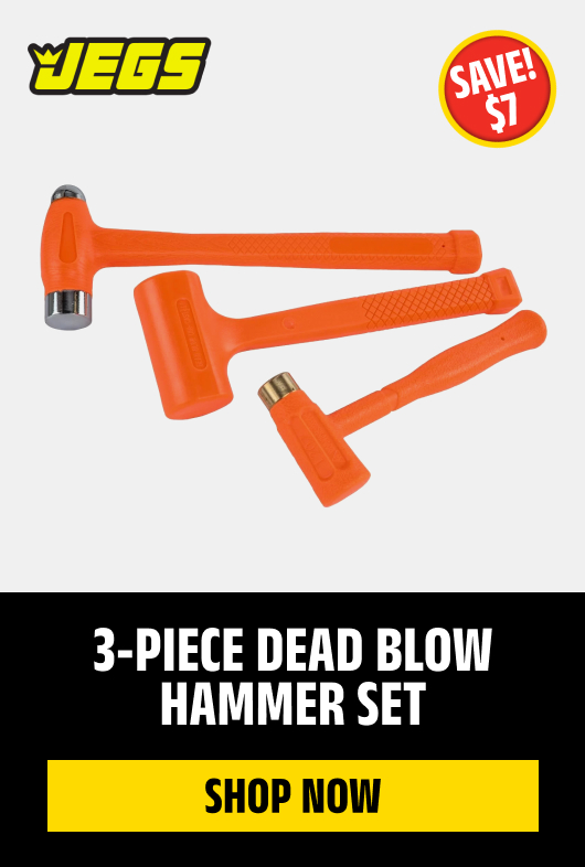 3-Piece Dead Blow Hammer Set