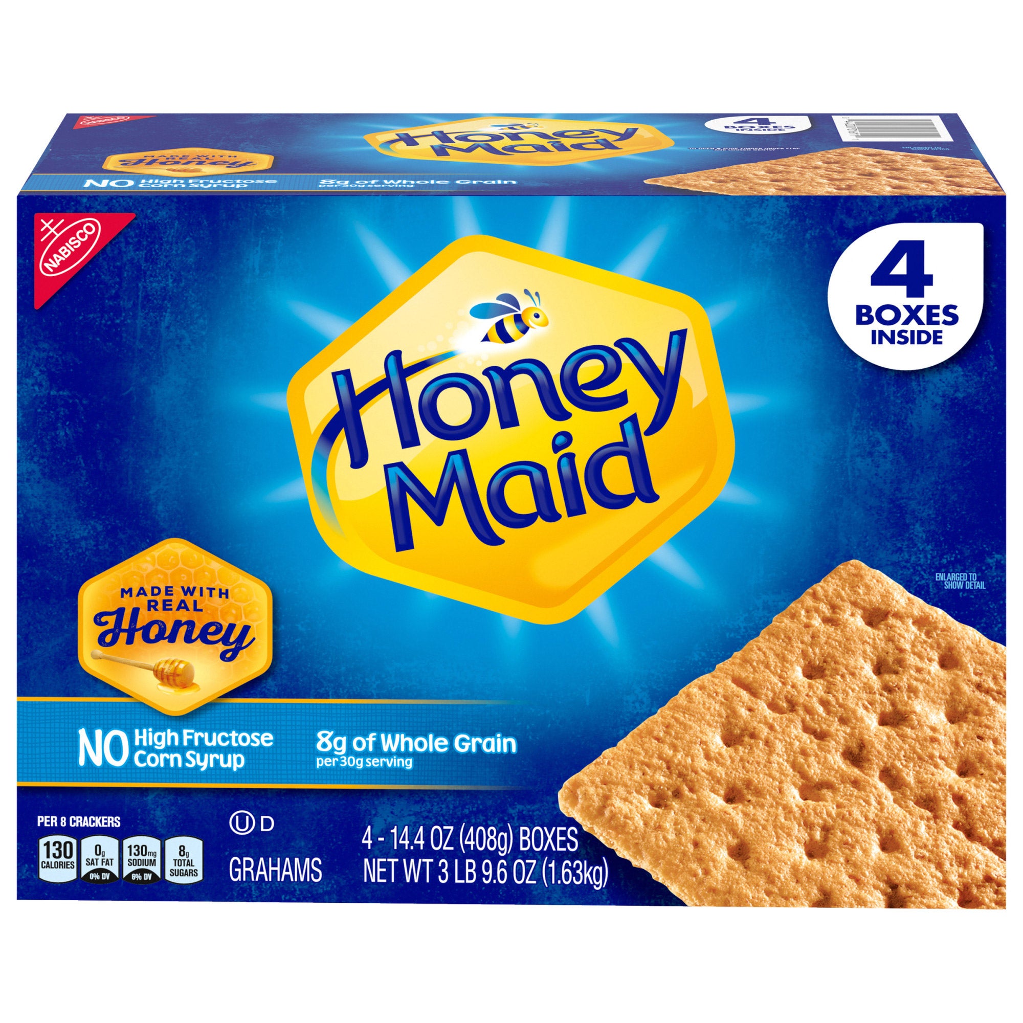 Honey Maid Graham Crackers, 14.4 oz, 4-Count