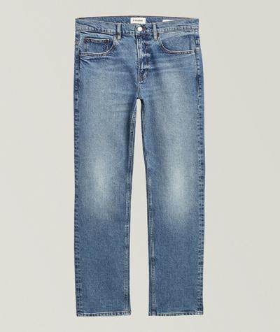 Frame - Straight Stretch-Cotton Jeans