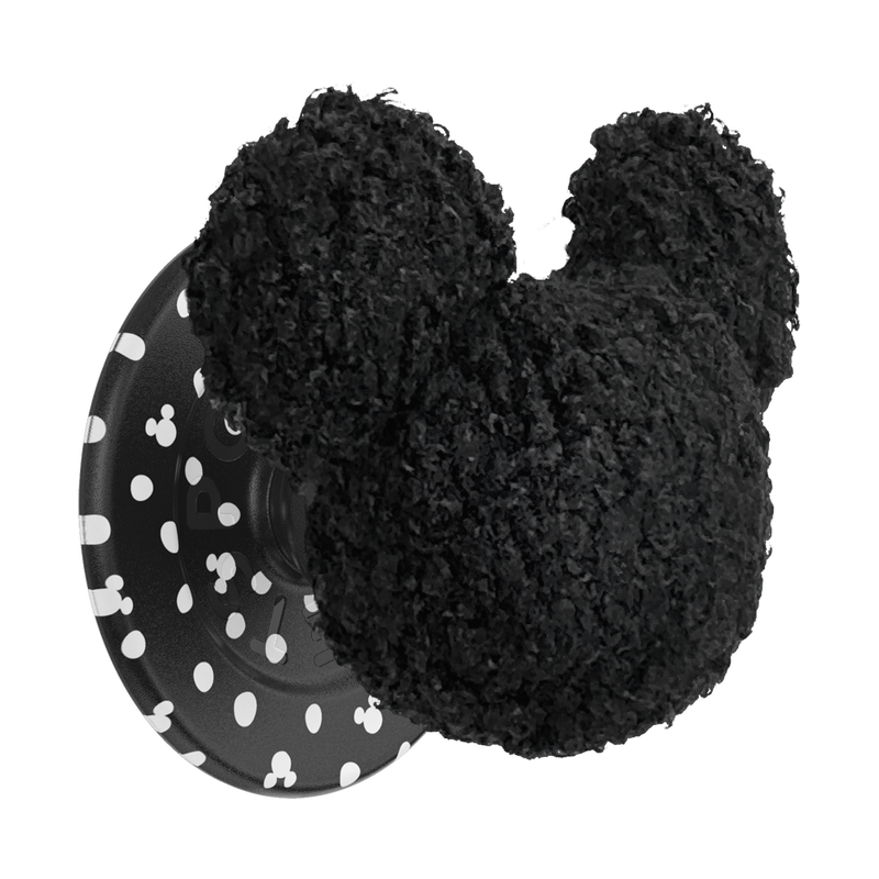 Image of Plush Mickey Black — MagSafe PopGrip