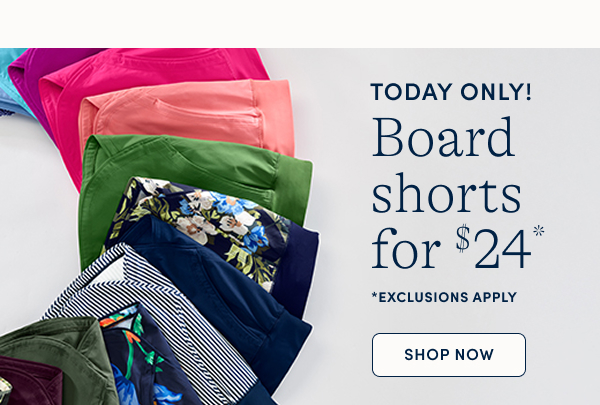 Board Shorts for $24