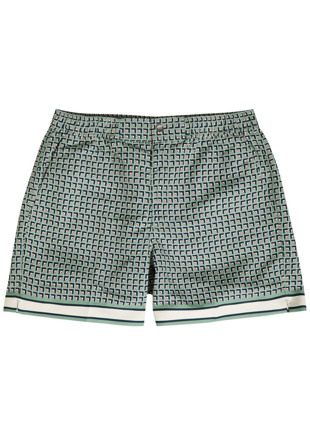 CHE Tessera Tailored printed shell swim shorts