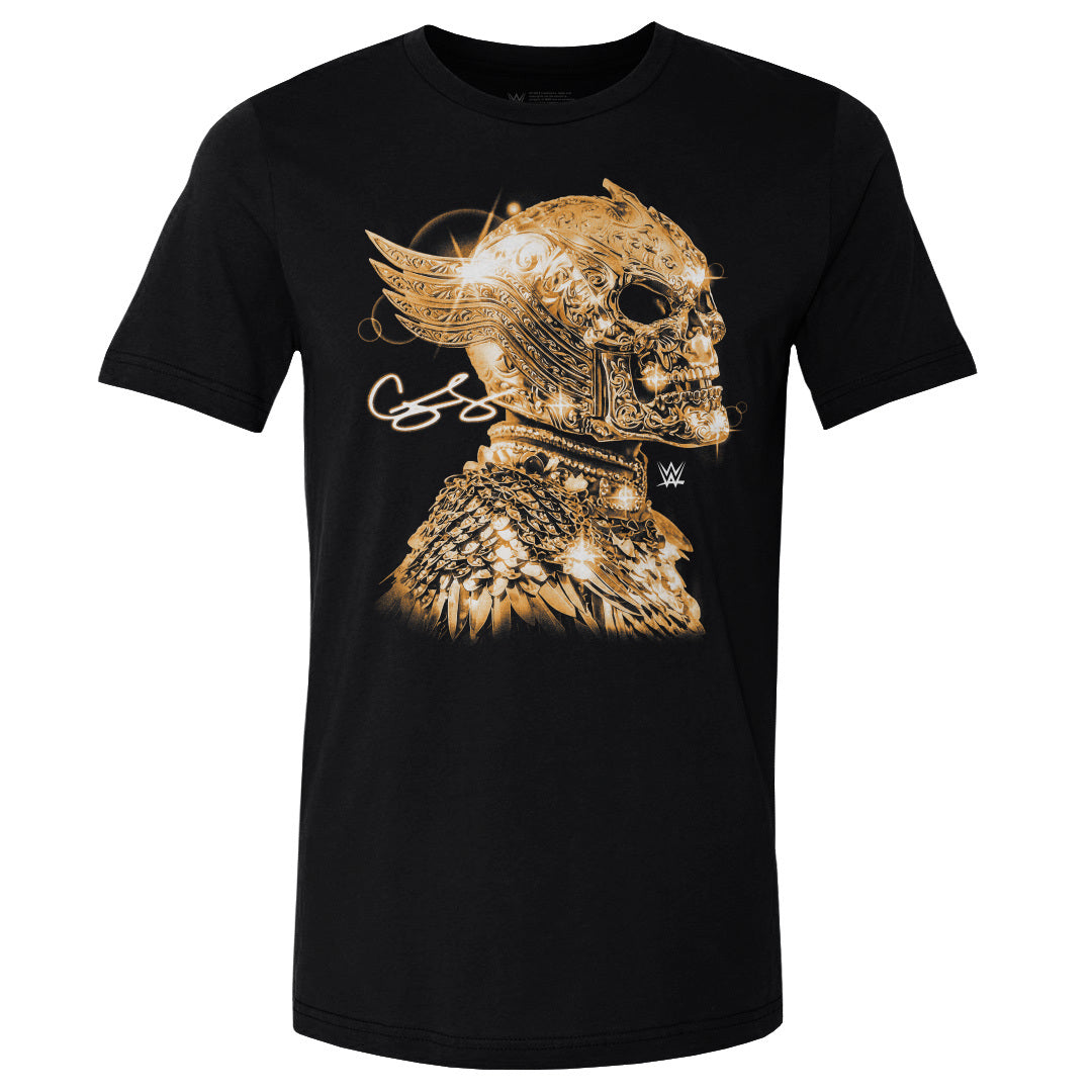 Image of Cody Rhodes Skull Mask Gold WHT