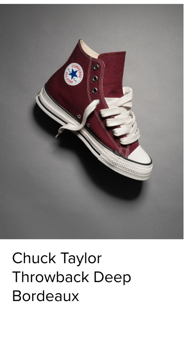 Chuck Taylor Throwback Deep Bordeaux
