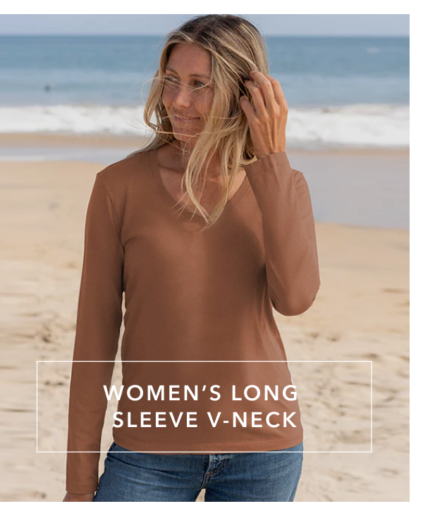 Women's Long Sleeve V-Neck