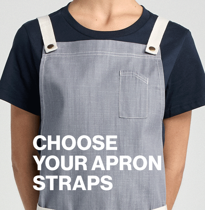 Choose your apron straps