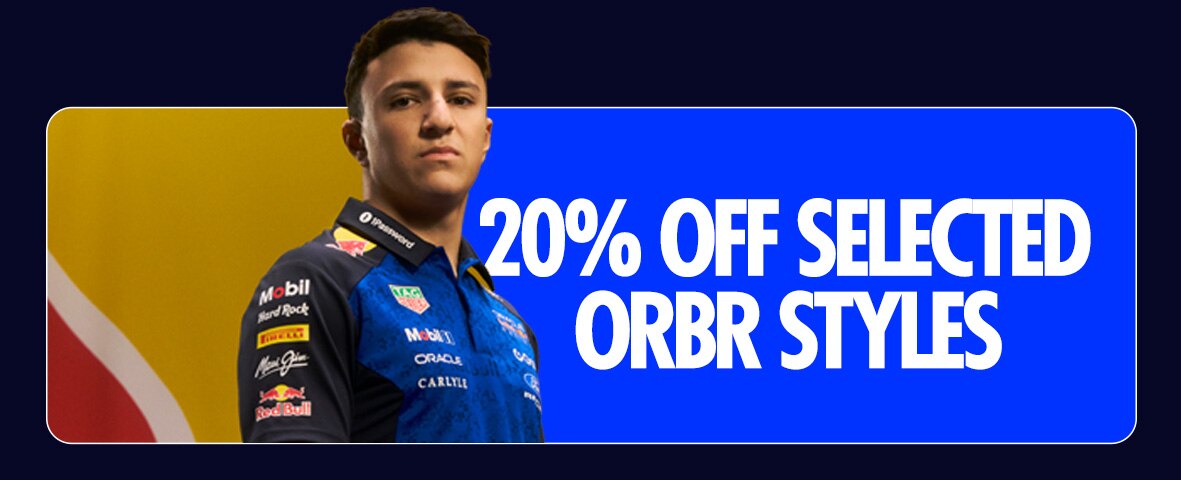 20% Off Selected Oracle Red Bull Racing Styles on Red Bull Shop