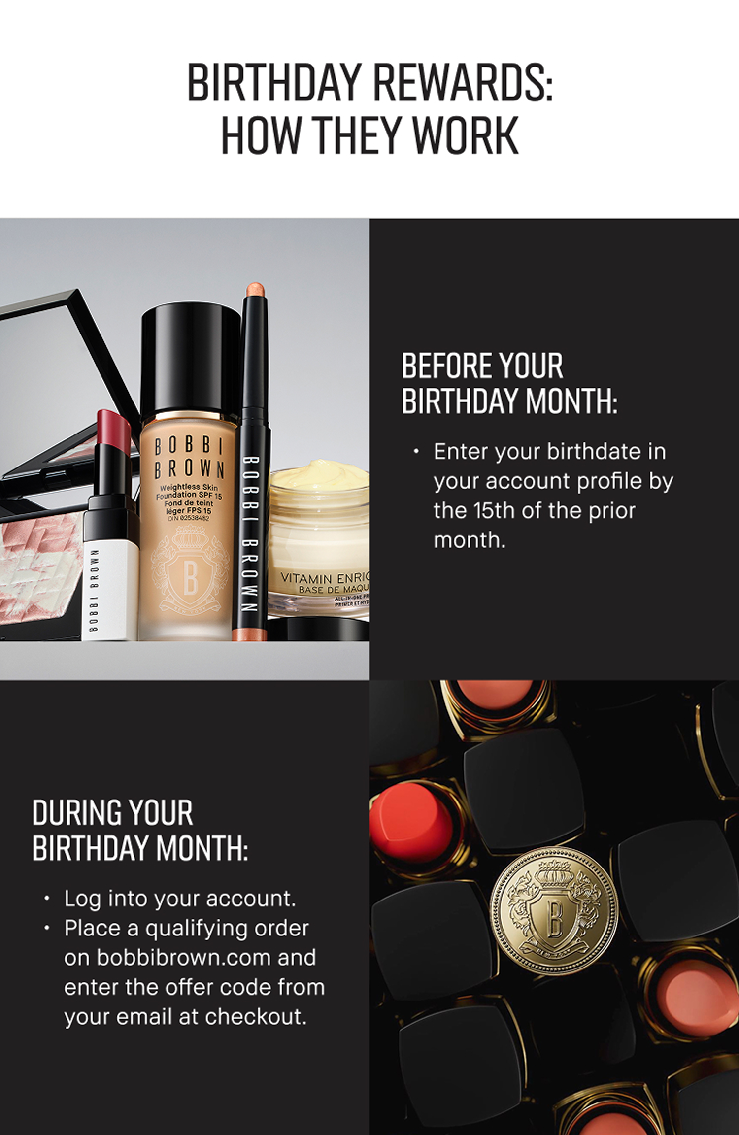 New Benefits & Rewards: $30 off 90+ | take $30 off $90 order every year on your birthday