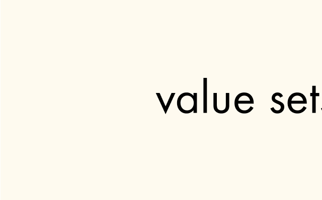 value sets