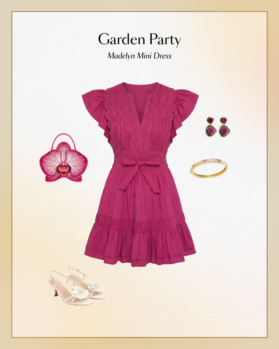 pink Madelyn mini dress