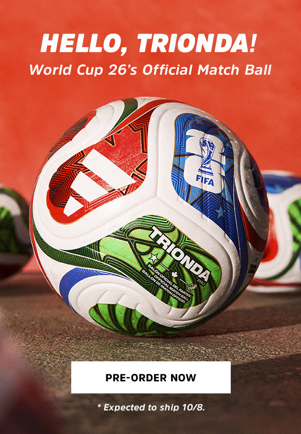 hello, TRIONDA! World Cup 26’s Official Match Ball