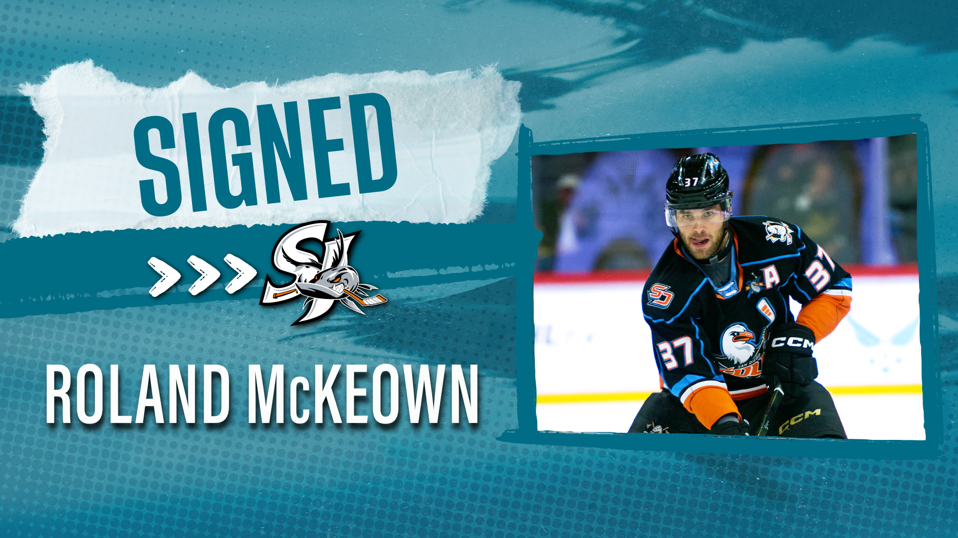 Roland McKeown Signing