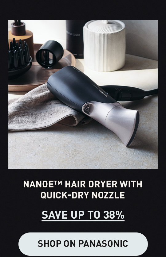 nanoe™ Hair Dryer with Oscillating Quick-Dry Nozzle- Save 38%