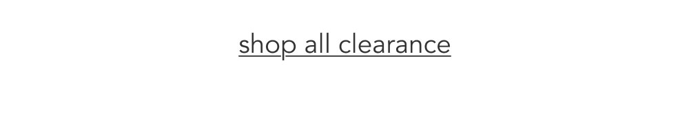 shop all clearance