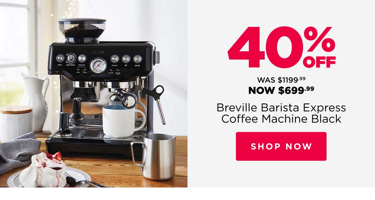 Barista Express Coffee Machine Black