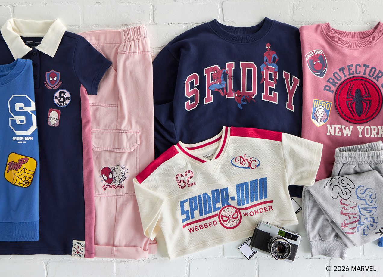 Our spidey senses are tingling! Suit up for a new school year in Marvel’s Spider-Man styles.